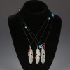 Three options of a simple necklace to remind you of the southwest.